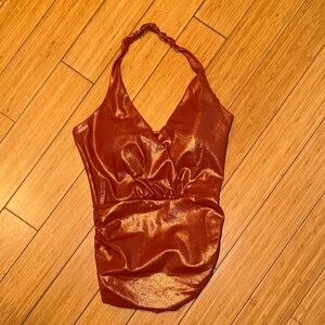 Chiara Boni Sparkling Copper Top